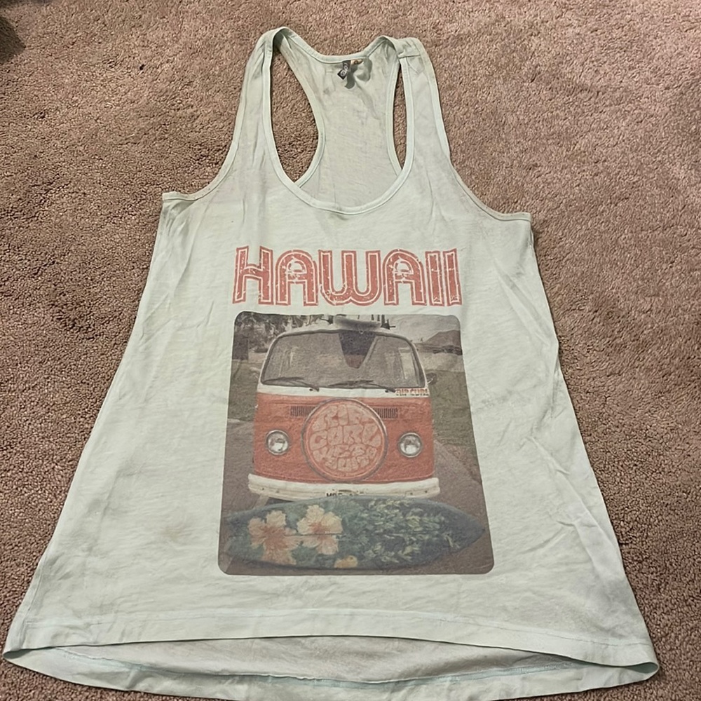 Rip Curl light blue tank top